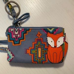 Vera Bradley ID Wallet and Lanyard